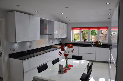 White Gloss Kitchen