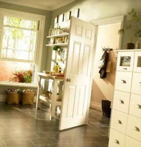 modern stylish fire door